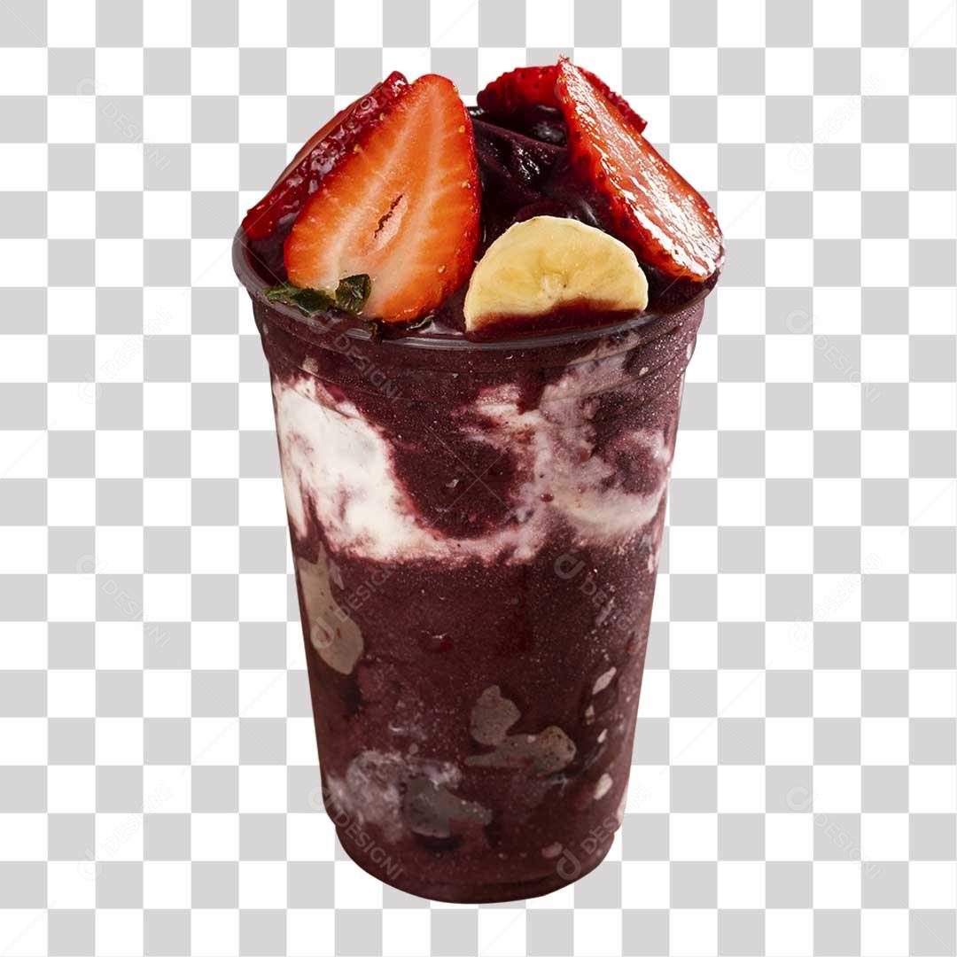 Açaí com Leite Condensado